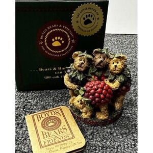 Boyds Bears & Friends: Ada Mae... Cherries Jubilee - 22723 POG Bowl of Cherries